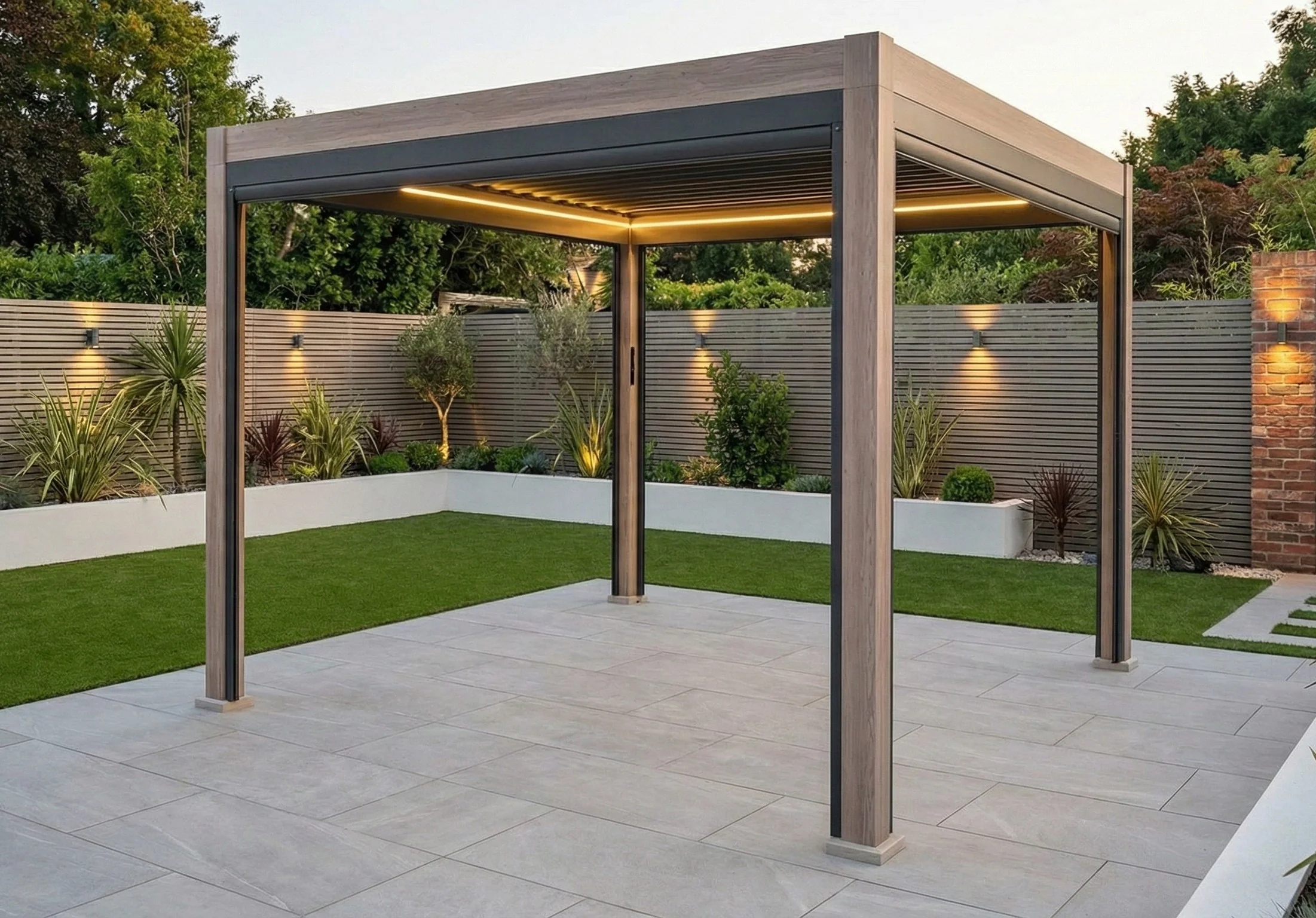 Aluminium Louvered Pergolas